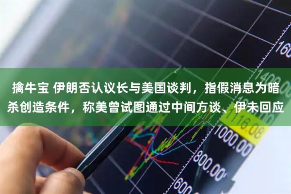 擒牛宝 伊朗否认议长与美国谈判，指假消息为暗杀创造条件，称美曾试图通过中间方谈、伊未回应